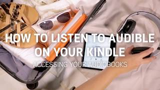 How to Simple Steps to Access and Listen to Audible Audiobooks Using Your Kindle [upl. by Piderit]