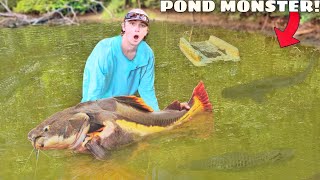 I Finally CAUGHT the POND MONSTER [upl. by Brock]