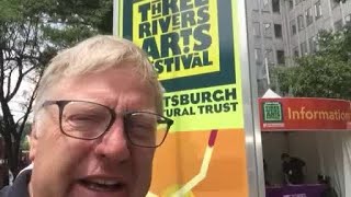 Reporter Update Three Rivers Arts Fest Kicks Off In Heart Of Downtown [upl. by Schilit]