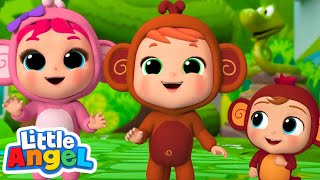 🙉 Cheeky Monkeys Dance Song 🙉  Dance Party Songs 2023  Sing and Dance Along [upl. by Argella903]