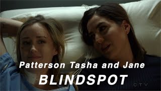 Patterson Tasha and Jane  Ashley Johnson amp Jaimie Alexander amp Audrey Esparza BLINDSPOT [upl. by Eyks]