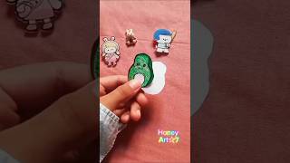 Cute avocado 🥑 craft💕 subscribe honeyArtcrafteasy [upl. by Calisa]