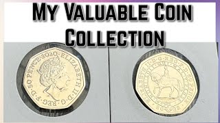 My Rare 50p amp £2 Coin Collection Valuable Coins From the UK and Territories Royal Mint [upl. by Ellis]