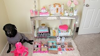 Vlog Makeup Organization Shopping at Target amp Haul [upl. by Mady]