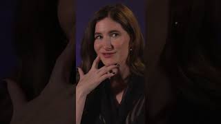 Kathryn Hahn being ICONIC in Agatha All Along interview [upl. by Nylodam59]