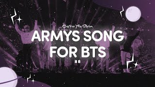 ARMYs Song For BTS “Before the Storm” Official MV  8 Years Tribute [upl. by Ahsinauq525]