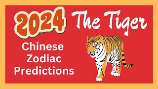 🐯Tiger 2024 Chinese Zodiac Predictions  Chinese Horoscope [upl. by Sanders]