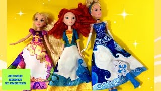 Barbie Papusa Rapunzel din Tangled O Poveste Incalcita Coloram Rochia [upl. by Shaya]