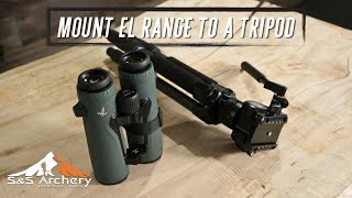 Mounting the Swarovski EL Range TA binoculars on a Tripod [upl. by Yelrac]