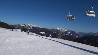 Piste an der Kapellenbahn Steinplatte [upl. by Htyderem]