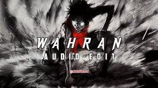 WAHRAN  RANDALL AUDIO EDIT  AUDIO EDIT VIDEO  AudioVerse [upl. by Bergstrom]