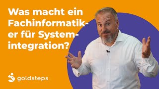 Was macht eigentlich ein Fachinformatiker Systemintegration [upl. by Sternick]