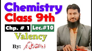 valency  Chapter  1  Chemistry Class 9th [upl. by Geralda]