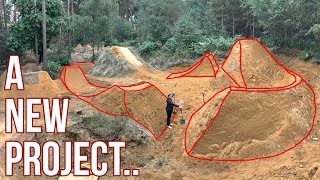 A NEW PROJECT BUILDING THE ULTIMATE MTB JUMPS [upl. by Zulema]