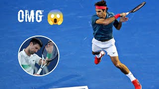 Roger Federer The Forehand King  Most Brutal Shots in Tennis History [upl. by Yorel]