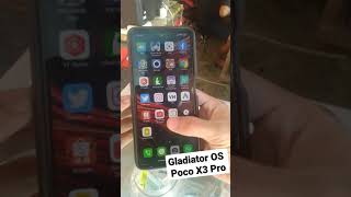 Gladiator OS Gaming Rom Poco X3 Pro 90 fps Unlock [upl. by Irahcaz341]