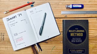 A Simple Minimalist Bullet Journal Setup for 2024 [upl. by Milo]