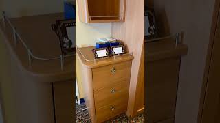 Disney Fantasy Deluxe Family Oceanview Stateroom with Verandah Tour ✨ cruise shorts [upl. by Mclyman]