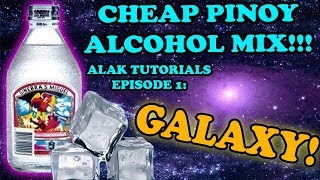 quotGIN GALAXYquot PAANO MAG MIX Pinoy Cocktail  Alak Tutorials 101 [upl. by Kelley]