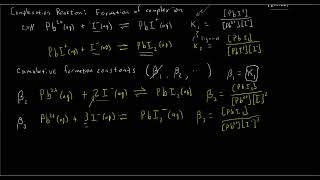 Complexation Equilibrium [upl. by Ecinreb]