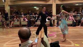 Cunard Queen Victoria Dance performance Rumba [upl. by Tait]