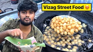 Vizag లో Famous Street Foods 😋 Part 2 😍 MouLiving Life ❤️ [upl. by Dej]