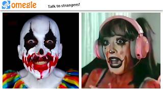 Omegle But IM A CREEPY CLOWN [upl. by Anecusa]