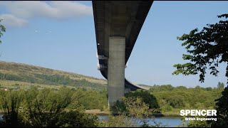 Erskine Bridge  Major maintenance project [upl. by Mihsah]