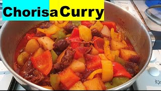 Goan Chorisa Curry  Chorizo Curry [upl. by Annasoh]