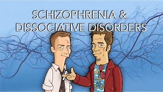 Schizophrenia and Dissociative Disorders Crash Course Psychology [upl. by Kletter]