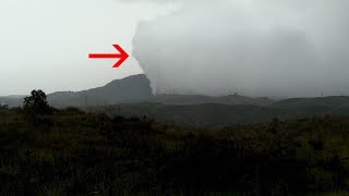 Clouds and Rainfall in Cherrapunji India [upl. by Yrrem]