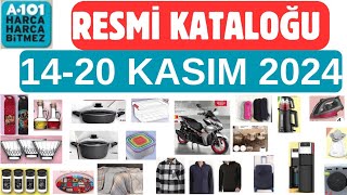 A101 RESMİ KATALOĞU1420 KASIM 2024 AKTÜEL KATALOĞUMUTFAK GEREÇLERİGİYİM a101alışveriş keşfet [upl. by Inaleon]