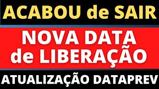 🔴 URGENTE  ACABOU DE SAIR  NOVA DATA DE LIBERAÇÃO  INSS  ATUALIZAÇÃO DATAPREV  ANIELI EXPLICA [upl. by Nikolia]