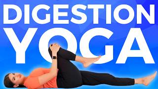 20 minute Digestion Healing Yoga for Bloating Gas amp Cramps [upl. by Beniamino]