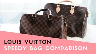 LV Speedy Bag Comparison Mono 35 vs DE 30 [upl. by Neeham849]