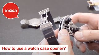 How To Use An Amtech Watch Case Opener [upl. by Kallman757]