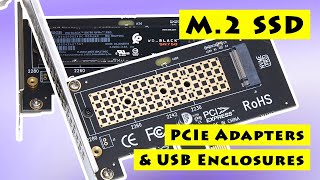 M2 SSD Adapters amp Enclosures [upl. by Inge]