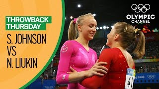 Nastia Liukin vs Shawn Johnson  Beijing 2008  All Around Final  Throwback Thursday [upl. by Clift]