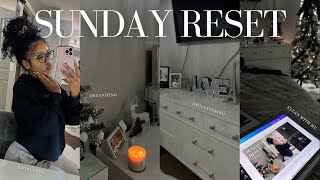 PRODUCTIVE SUNDAY RESET Deep Cleaning Organizing Decluttering  Vlogmas Day 9 [upl. by Pelagias]