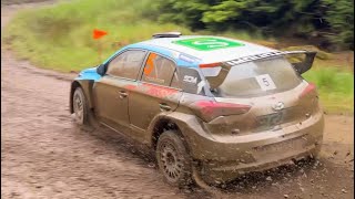 Kielder Forest Rally 2024  SIDEWAYS  ACTION [upl. by Vittorio472]