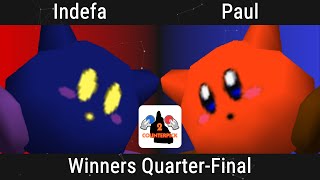 CounterPick 2 Winners Quarters  Indefa Kirby vs Paul Kirby [upl. by Kucik]