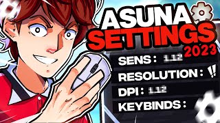 100T ASUNA PRO PLAYER SETTINGS GUIDE 2023 [upl. by Catriona556]