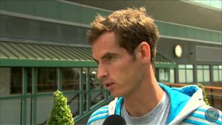 Andy Murrays perfect day at Wimbledon  Wimbledon 2014 [upl. by Willett]