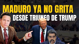 EL REPENTINO CAMBIO DE MADURO DESPUÉS DEL TRIUNFO DE TRUMP ANÁLISIS [upl. by Rakel110]