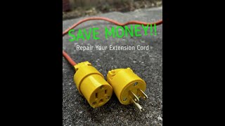 How to Repair Extension Cord [upl. by Marlie728]