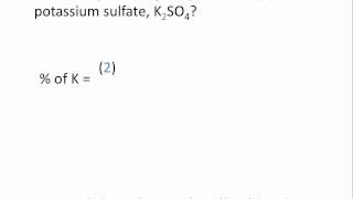 Percent Composition from Formulas  Chemistry Tutorial [upl. by Nitniuq118]