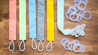 DIY Baby Pacifier Clips Simple Fun and Cost Effective [upl. by Dunkin]