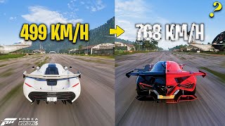 quotSpeed Demons NewTop 10 Fastest Cars in Forza Horizon 5quot [upl. by Ahsinam]