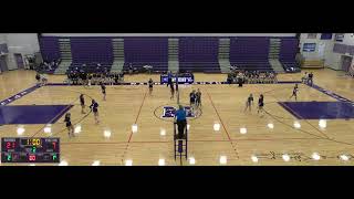 Nashua High School South vs Exeter High School Womens Varsity Volleyball [upl. by Hemphill]