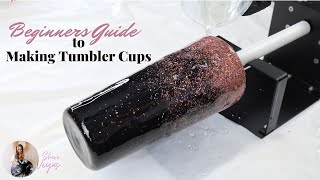 How to Epoxy a Tumbler Full tutorial For Beginners [upl. by Zoba492]